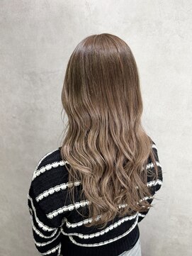 ルノン(LUNON) 黒髪クラゲヘアーオリーブグレー小顔ココアベージュ