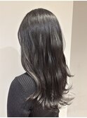 ◎ブリーチなしダークグレー◎【中川 史菜】