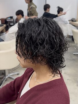 アイトーキョーリタ 渋谷(AI TOKYO Rita) グランジサーフカールパーマツイストスパイラルパーマフェード
