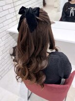 ディティカ ティア(Dityca tia)&nbsp;フレンチガーリーhalf up【shiraha】