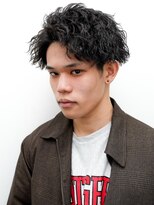 ルックグッドストア タカラヅカ(LOOK GOOD STORE TAKARAZUKA)&nbsp;メンズカット波巻きツイストスパイラルツーブロック0205