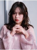 レイヤーカット×ゆるふわパーマ【岡山】イメチェン大人かわいい