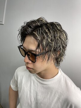 ブルーオーシャン 福岡大橋店(Blue Ocean) 20代パーマにおすすめパレルスパイラルシャギーマッシュ