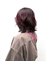 ヌーヘアー(nuu.hair) 赤系カラー