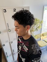 アウラヘアーサロン(aura hair salon) スパイキーショート×パーマ
