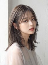 ヘアーアンドスパ ローラ(LoLa) ミディアム×グレージュ