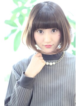 フルール(fleur) ＜ｆｌｅｕｒ大崎＞ナチュラル　ボブ　深澤和広