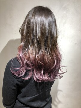 ペスカ 仙台一番町店(pesca) グラデーション×ラベンダーカラー☆大人かわいいヘア☆