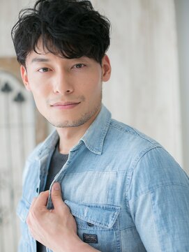 ハンサム クラシック 越谷店(Classic) ニュアンスパーマのモテ髪ツーブロックb