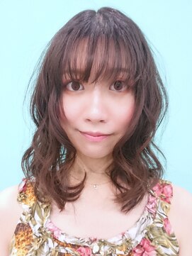 ドライブアンドビジョン 池袋(Drive&Vision) イメチェンハッシュカット似合わせカットフルバング小顔カット