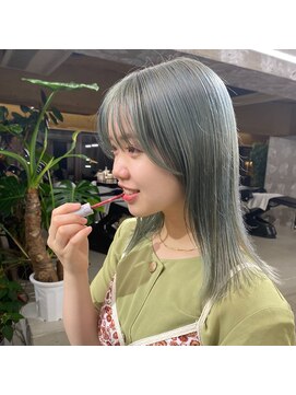 ガタカ(GATTACA) sheer turquoise