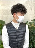 【sai】ツーブロック ハードパーマ