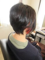 コア フィール ア デイ(COIFFURE A DAY)&nbsp;【インナーカラーピンク】ショートボブ