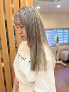 美容室クリエル ハイトーンカラー