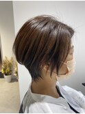 髪質改善/前下がりボブ/小顔ショート/大人可愛い/大倉山