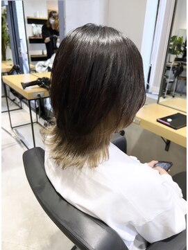 エイト 藤沢店(EIGHT fujisawa) EIGHT fujisawa 藤沢店　柳原秀　ウルフインナーカラー［藤沢］