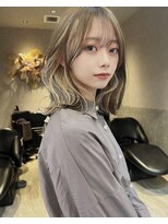 ロンド レア 天神大名店(Lond Le’a)&nbsp;ダブルカラー/インナーカラー/イヤリングカラー/ピンクブラウン