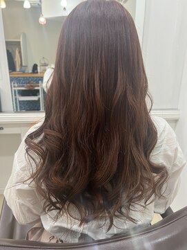 リルウ 阿倍野キューズモール(LILOU) ロングピンクベージュ