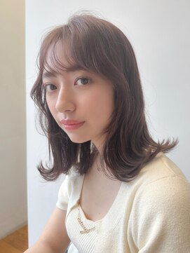 バイオレット ナゴヤ(Violet Nagoya) 10,20代☆シースルーバング/鎖骨ミディアム/フェイスレイヤー