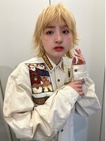 ロンドエニカ 大宮(Lond enika)&nbsp;ケアブリーチで抜きっぱなしショートウルフ　大宮