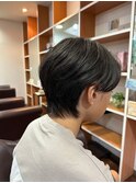 メンズウルフマッシュスタイル