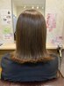 【ヘアエステ】カット＋リタッチカラー＋髪質改善トリートメント￥23100