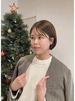 ビスポーク(BESPOKE)&nbsp;20代30代大人可愛い★小顔ボブ丸みショート