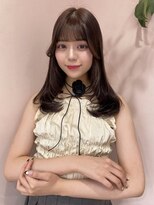 ボタン シブヤ(VOTAN SHIBUYA) ベージュ/韓国ヘア/渋谷/レイヤー/顔まわり/前髪