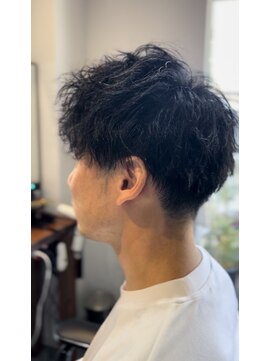 リリウム(LILIUM) ツイストパーマ/メンズ2ブロック 幸手/久喜