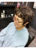 ミセスのカーリーパーマ