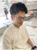 頭を小さく見せる小顔カット【栗原勇介】