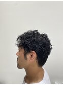 メンズ×パーマ