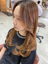 ビードロ 吉祥寺店(vi dro) 【お客様スタイル】前髪なし×レイヤーカット