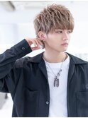 ハイトーン/2wayバング/ベージュブラウン