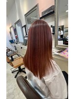 シェイプスヘアデザイン 自治医大店(Shape's hair design) ピンク系アンブレラカラー