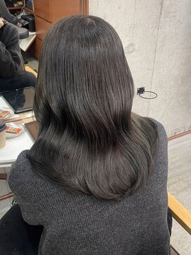 ノイ(noii) ダークグレージュ/透明感カラー/韓国ヘア/ショコラグレージュ/栄
