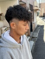 スウェル 柏店(Swell)&nbsp;#ベリーショート#ダークアッシュ#ニュアンスパーマ#韓国マッシュ