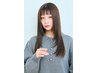 40【平日・メンズもOK】カット+縮毛矯正（堀井高橋は対象外） ￥19500