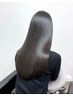 似合わせ小顔Cut+前髪ノンダメージ酸性縮毛矯正+選べるオリジナルケア￥12980