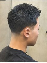 ドルクス 上野店(Dorcus)&nbsp;テーパーフェード　ローフェード　スパイキー坊主