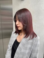 アズーア ヘアーアンドスパ(azure hair&spa)&nbsp;ミディアムにもレイヤーを！