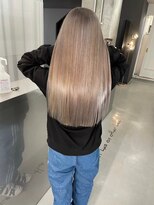 キング 枚方店(K!ng)&nbsp;縮毛矯正髪質改善ハイライトレイヤーカット枚方美容室エクステ