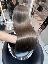 ロンドクロエ 横浜(Lond Chloe)&nbsp;イメチェン外ハネボブ美髪ワイドバングレイヤー韓国ブリーチなし