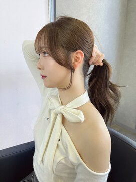 シエンゴールド(CIEN gold) レイヤーカット/顔周りカット/前髪カット#浜松駅#カラー