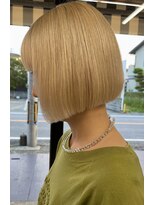 リン(Lin.)&nbsp;【ブロンド×ボブ】　山下　泰世