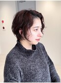 【くせ毛カット】ニュアンスショート