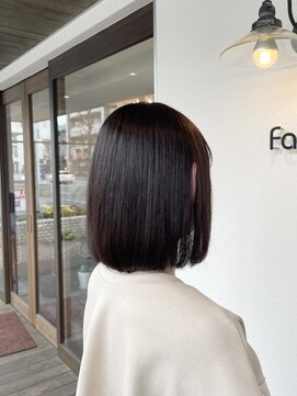 フェイム(FaMe) ボブ×ダークブラウン