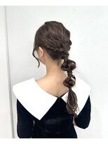 お呼ばれアレンジ/ヘアアレンジ