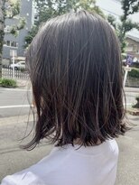 エミュ 伏見 国際センター(emu) ナチュラルボブ/外ハネ/ハイライト/艶カラー/艶ボブ/名駅/