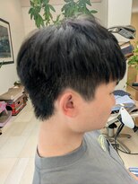 グラムゼロ&nbsp;メンズのナチュラルツーブロックスタイル